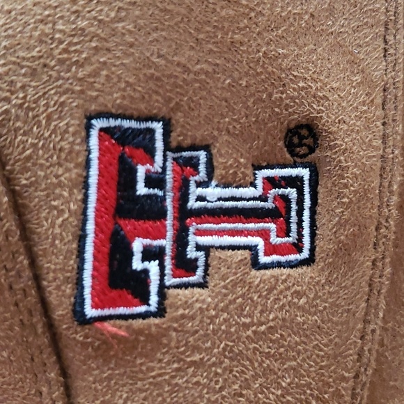 FOCO Texas Tech Brown High Top Moccasin - Mens Size 12 - Picture 6 of 8